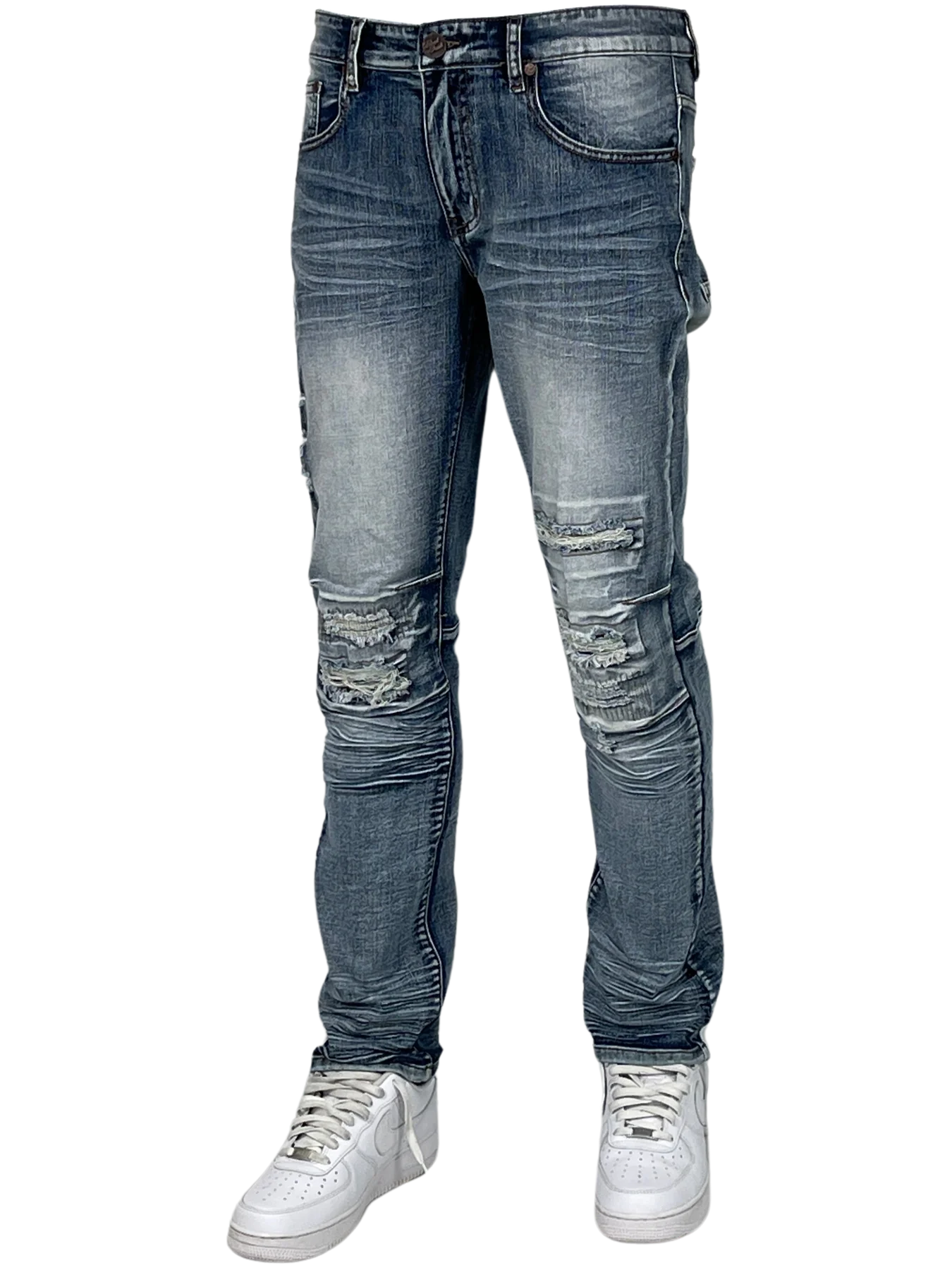 Distress Slim Fit Jean