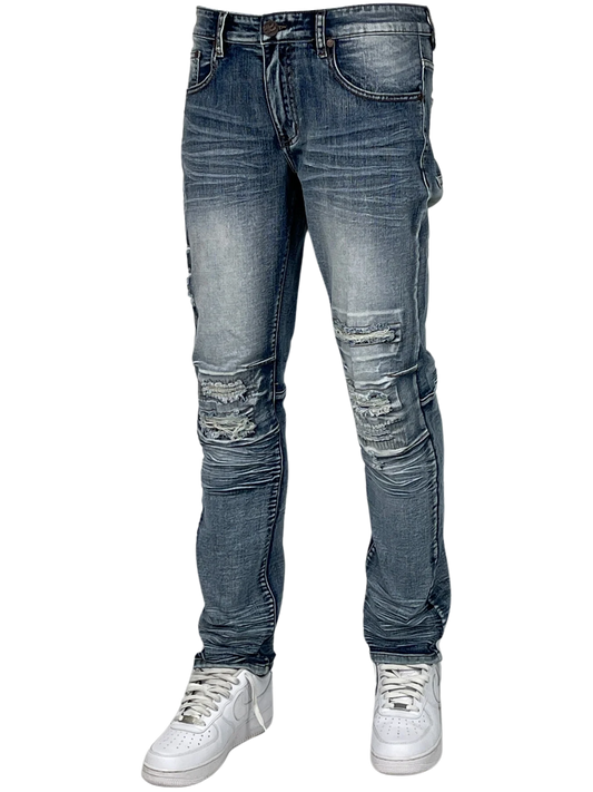 Distress Slim Fit Jean