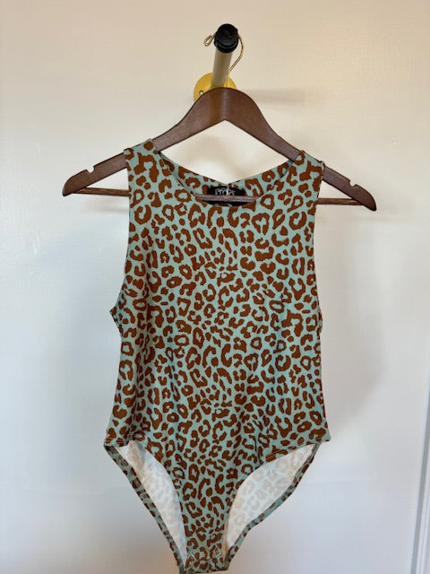 Leopard Print Bodysuit