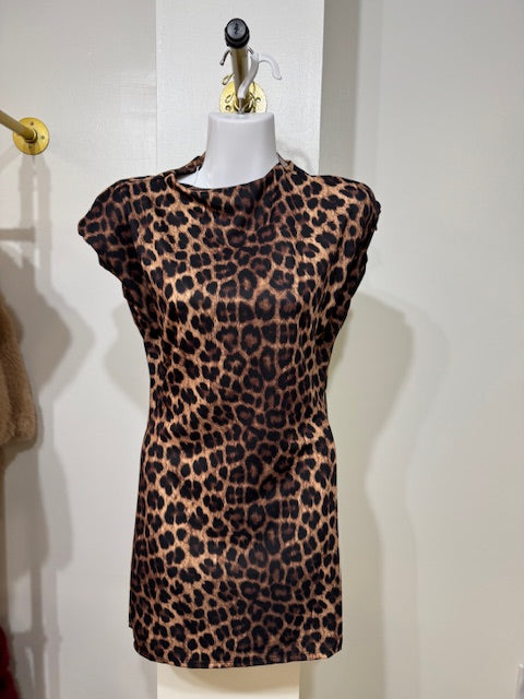 Mini Leopard Dress